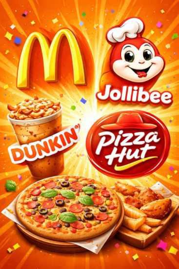 Brand makanan oranye